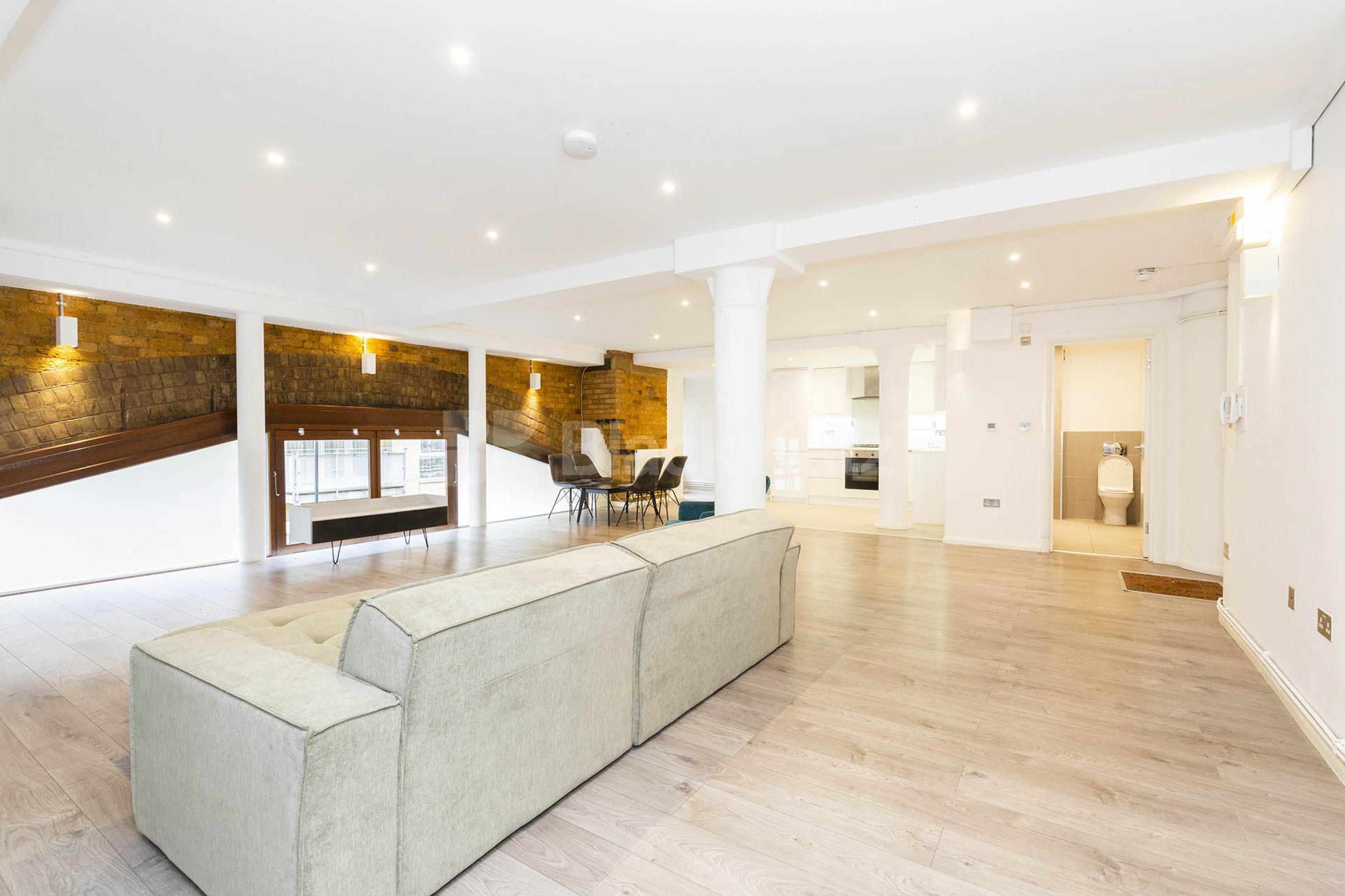 974sqt of loft space available in this large one bedroom warehouse conversion  Springfield House lofts - Tyssen Street, Dalston E8